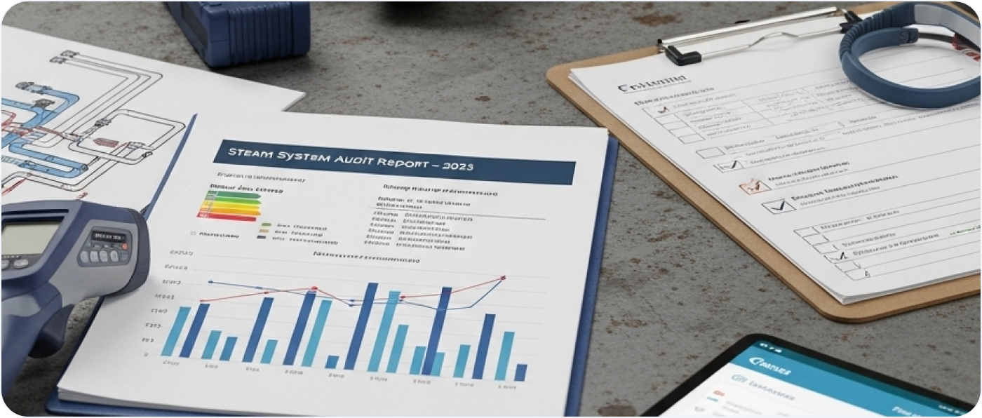 蒸汽系统全面调研与诊断服务